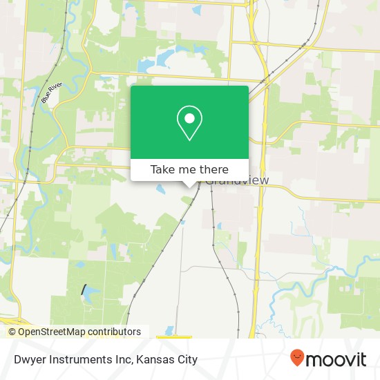 Dwyer Instruments Inc map