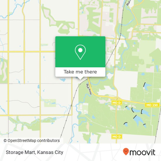 Mapa de Storage Mart