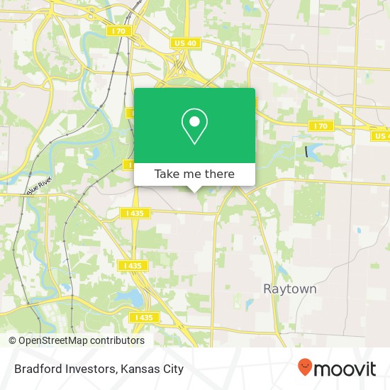Bradford Investors map