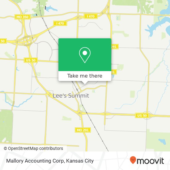 Mapa de Mallory Accounting Corp