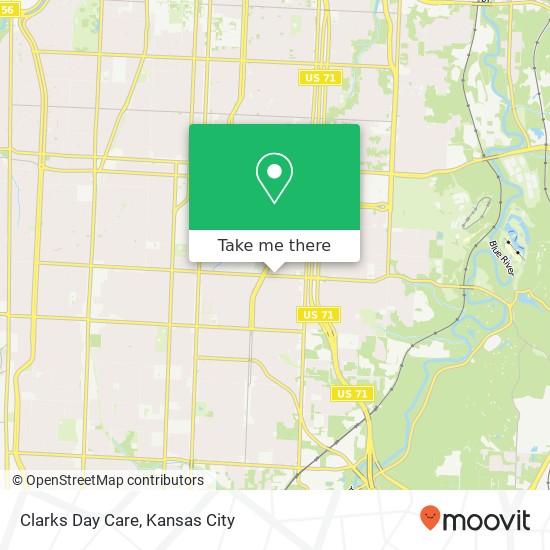 Clarks Day Care map