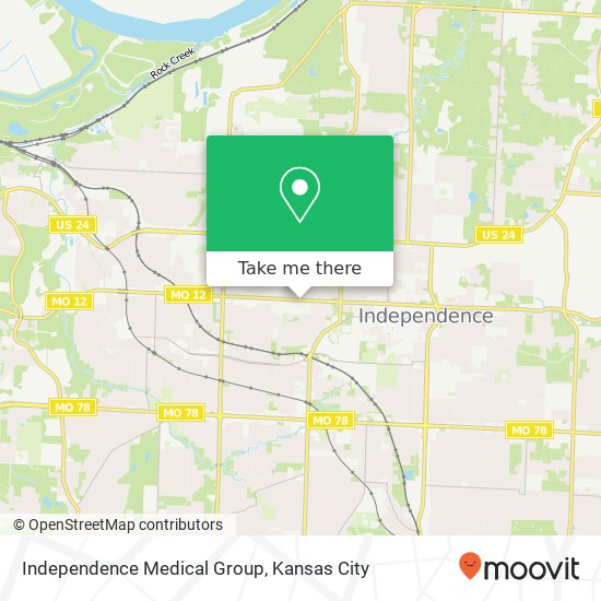 Independence Medical Group map
