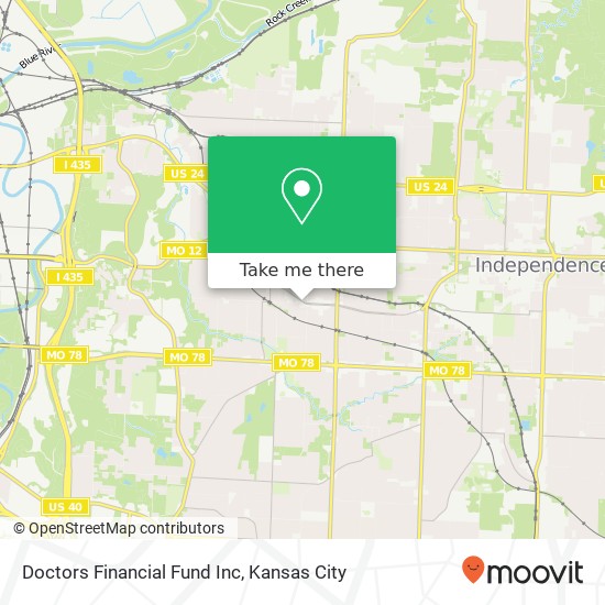 Doctors Financial Fund Inc map