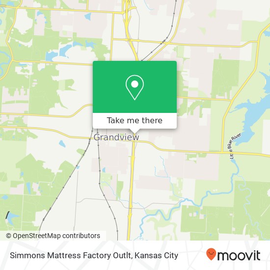 Mapa de Simmons Mattress Factory Outlt