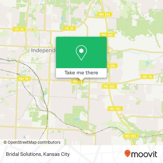 Mapa de Bridal Solutions