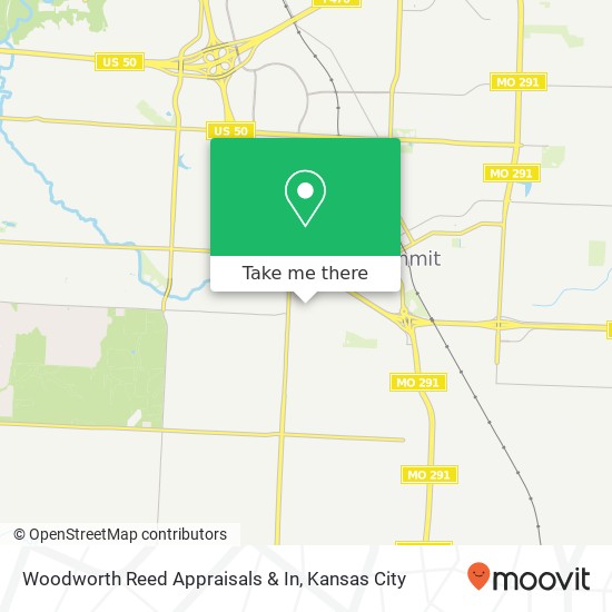 Mapa de Woodworth Reed Appraisals & In