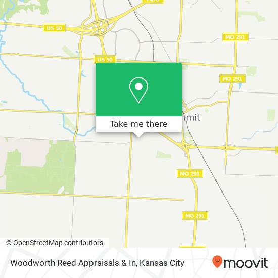 Woodworth Reed Appraisals & In map