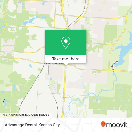 Advantage Dental map