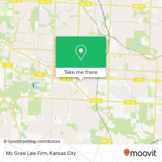 Mc Graw Law Firm map