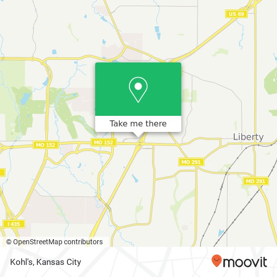 Kohl's map