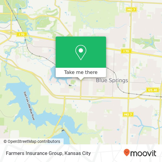 Farmers Insurance Group map