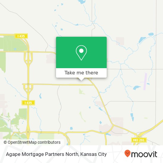 Agape Mortgage Partners North map