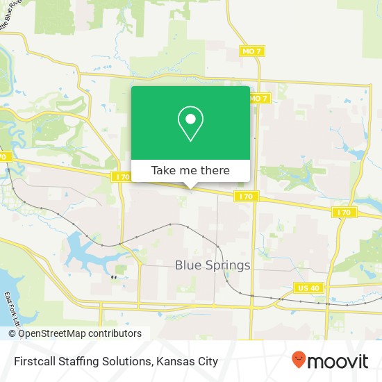 Firstcall Staffing Solutions map