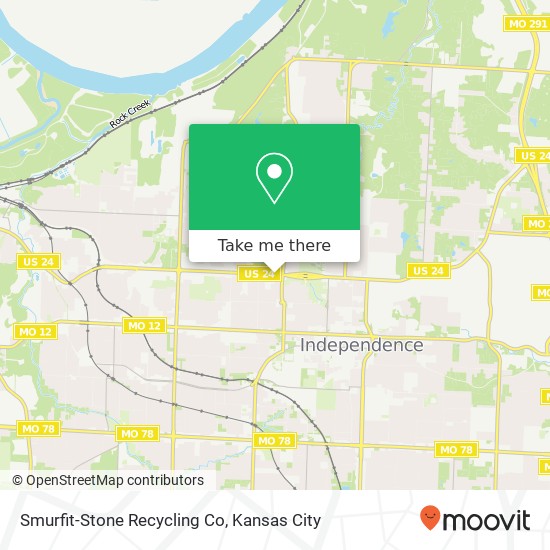 Mapa de Smurfit-Stone Recycling Co