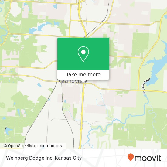 Weinberg Dodge Inc map