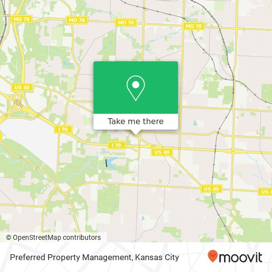 Preferred Property Management map