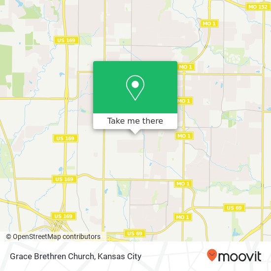 Grace Brethren Church map