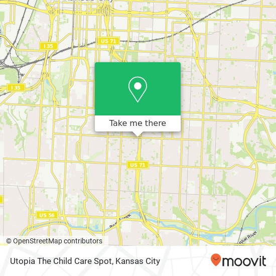 Utopia The Child Care Spot map