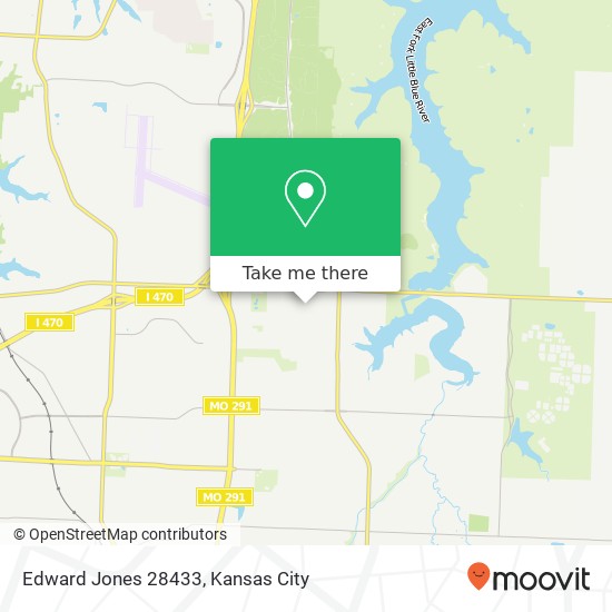 Edward Jones 28433 map