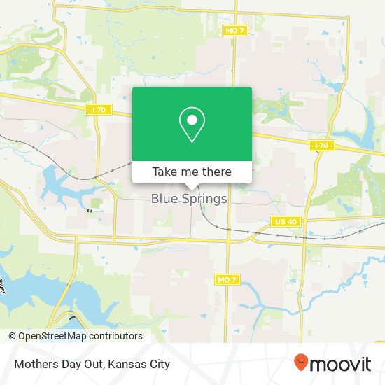 Mothers Day Out map