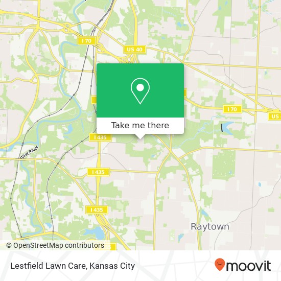 Lestfield Lawn Care map