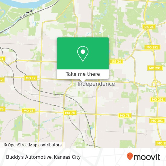 Buddy's Automotive map