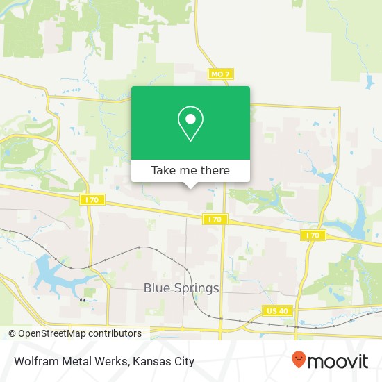 Mapa de Wolfram Metal Werks