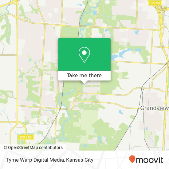 Tyme Warp Digital Media map