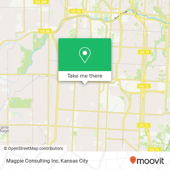 Magpie Consulting Inc map