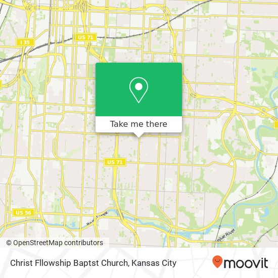 Christ Fllowship Baptst Church map