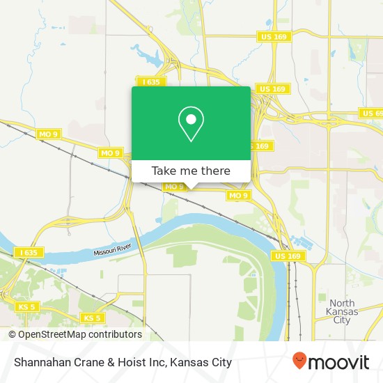 Shannahan Crane & Hoist Inc map