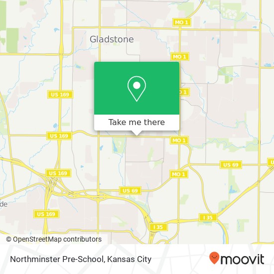 Mapa de Northminster Pre-School