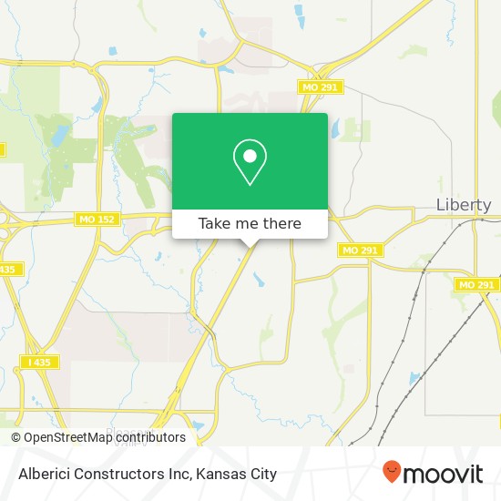 Alberici Constructors Inc map