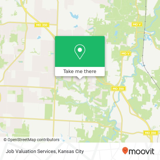 Job Valuation Services map