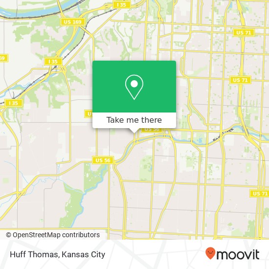 Mapa de Huff Thomas