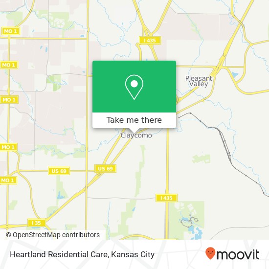 Mapa de Heartland Residential Care