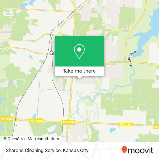 Sharons Cleaning Service map