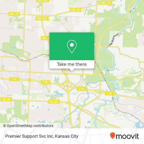 Premier Support Svc Inc map