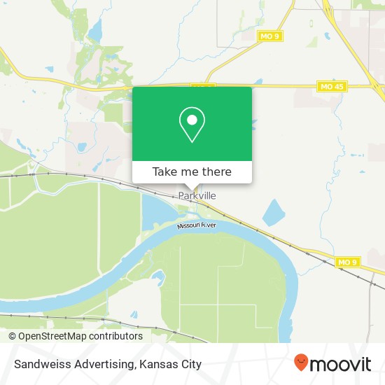 Mapa de Sandweiss Advertising