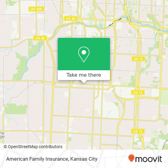 Mapa de American Family Insurance