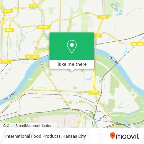 Mapa de International Food Products