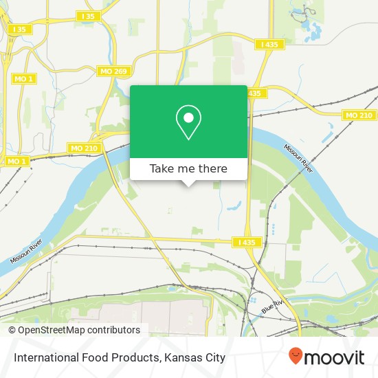 International Food Products map