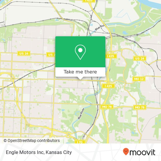 Mapa de Engle Motors Inc