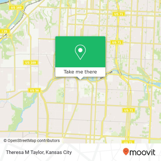 Mapa de Theresa M Taylor