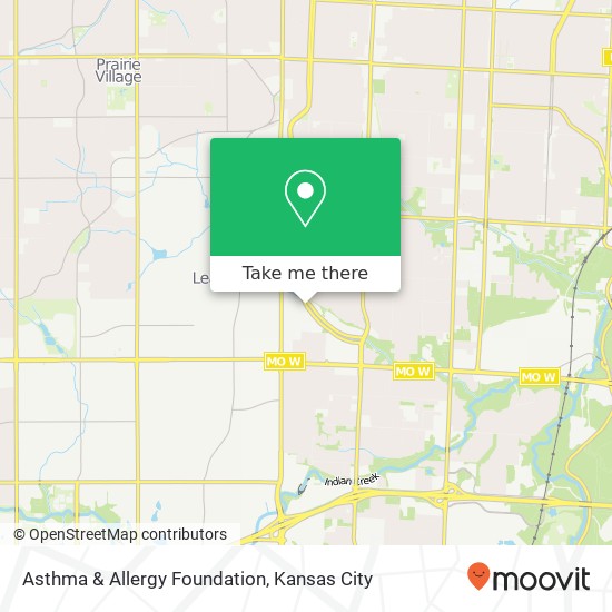 Asthma & Allergy Foundation map