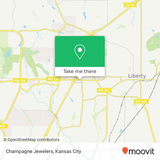 Champagne Jewelers map