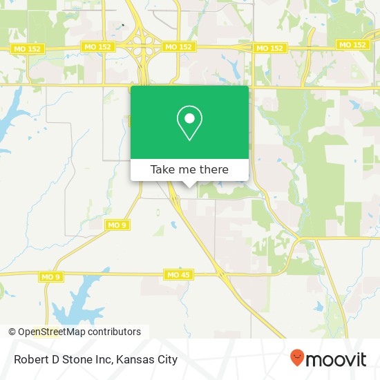 Mapa de Robert D Stone Inc
