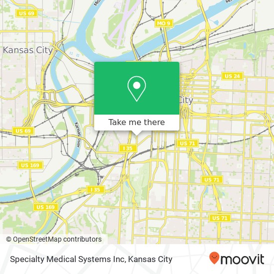 Specialty Medical Systems Inc map
