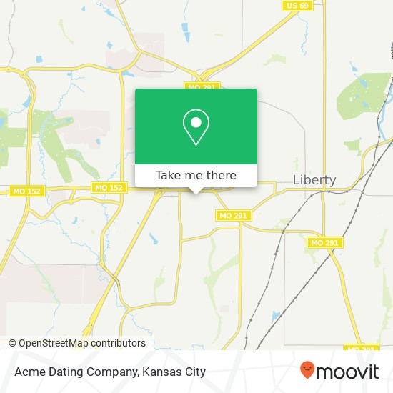 Mapa de Acme Dating Company