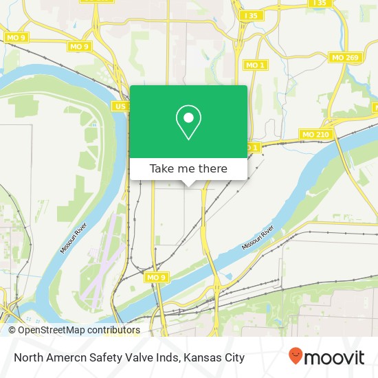 North Amercn Safety Valve Inds map